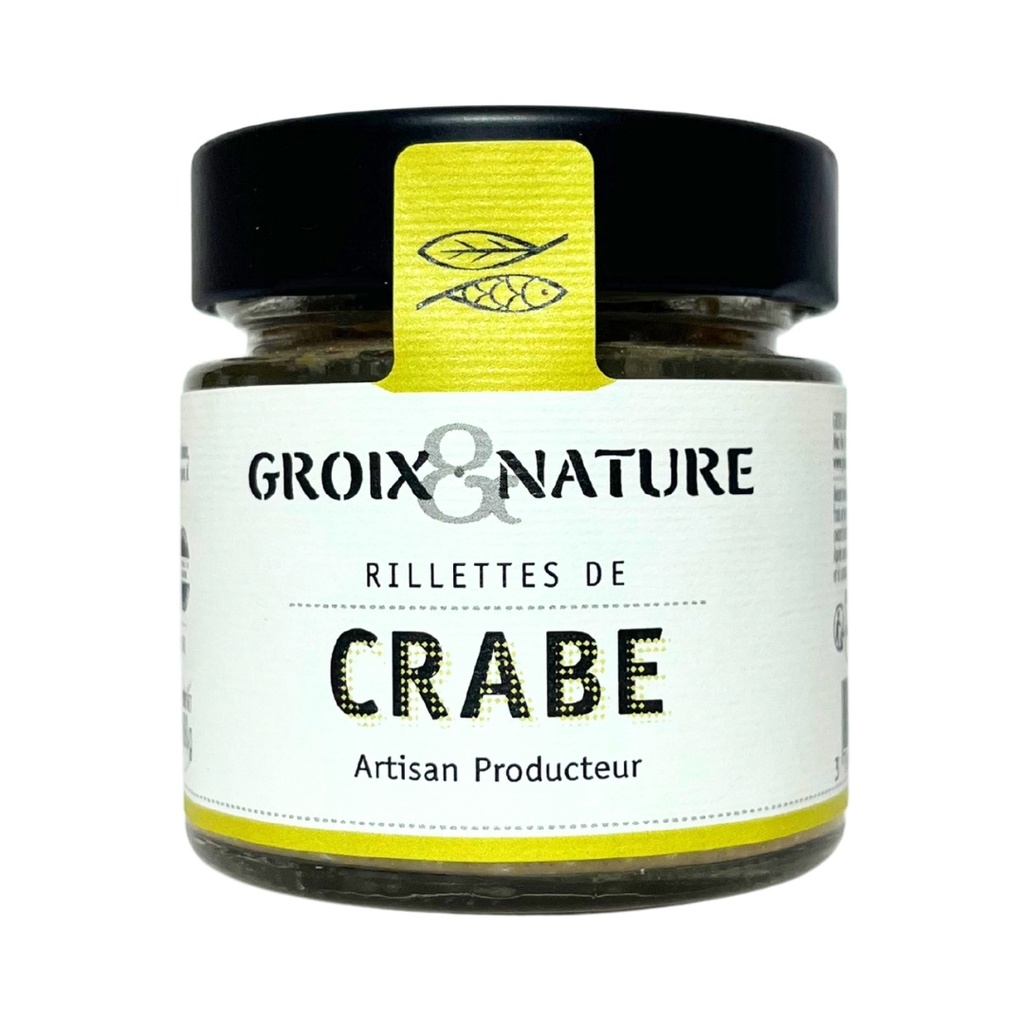 Rillettes de Crabe "Groix & Nature" 100g