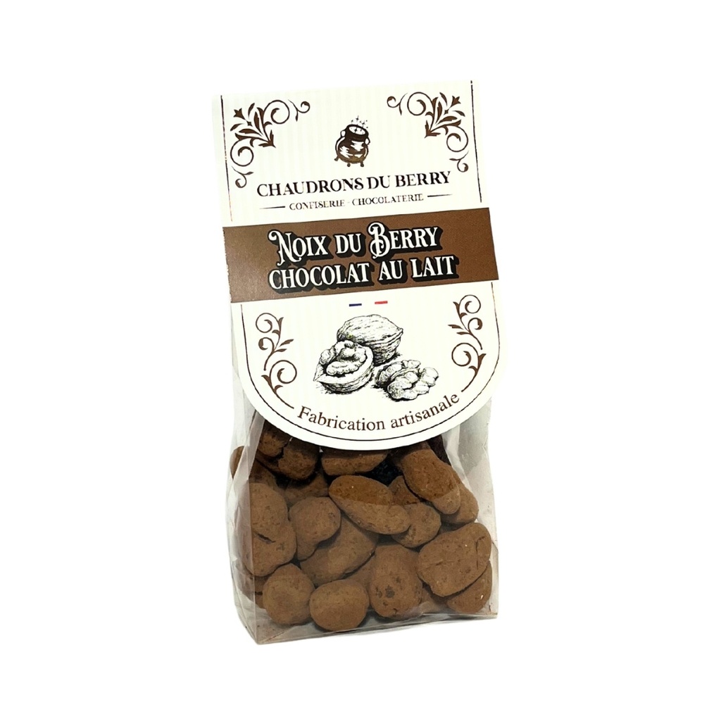Noix duBerry Chocolat au Lait "Chaudrons du Berry" 100g
